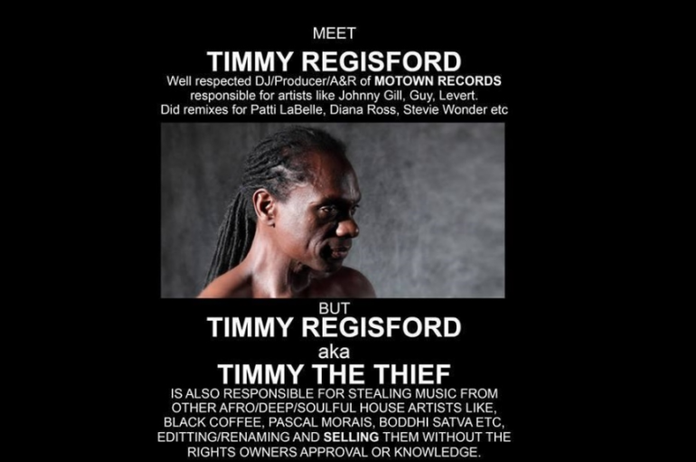 Timmy Regisford Accused of Stealing Music. Ugly Truth or Copyright Scare?