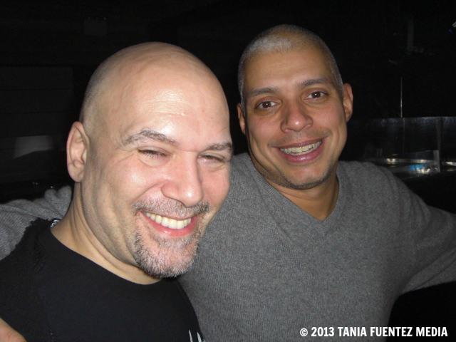 DJ DANNY KRIVIT (LEFT) AND CIELO MANAGER/PROMOTER BENNY SOTO