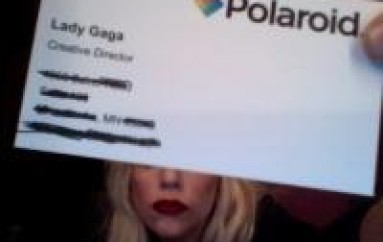 Lady Gaga Unleashes Her Inner Geek With Polaroid Camera Sunglasses!